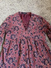 Madewell Dress Women Small Mini Red