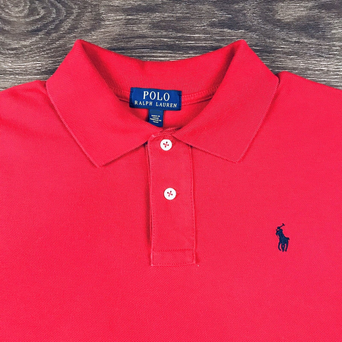 Polo Ralph Lauren Big Kids Back To School Uniform Collard Red Polo