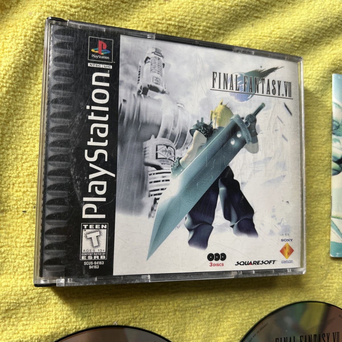 Final Fantasy VII 7 (SONY PlayStation 1) PSOne PSX PS1 2