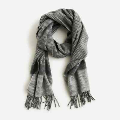 Joshua Ellis for Crew 100% Pure Cashmere Scarf 12