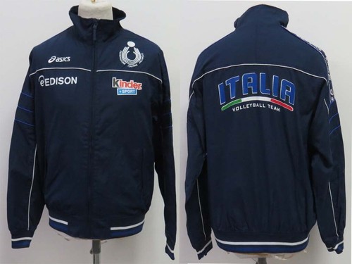 NATIONAL JACKET JACKET JERSEY JERSEY VOLLEYBALL ITALY VINTAGE