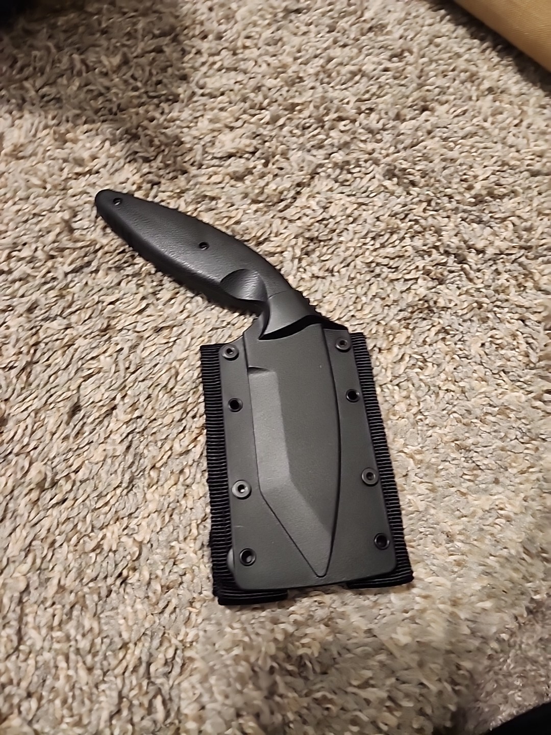 KaBar 1485 TDI Law Enforcement Fixed Blade Serrated Edge Drop Point