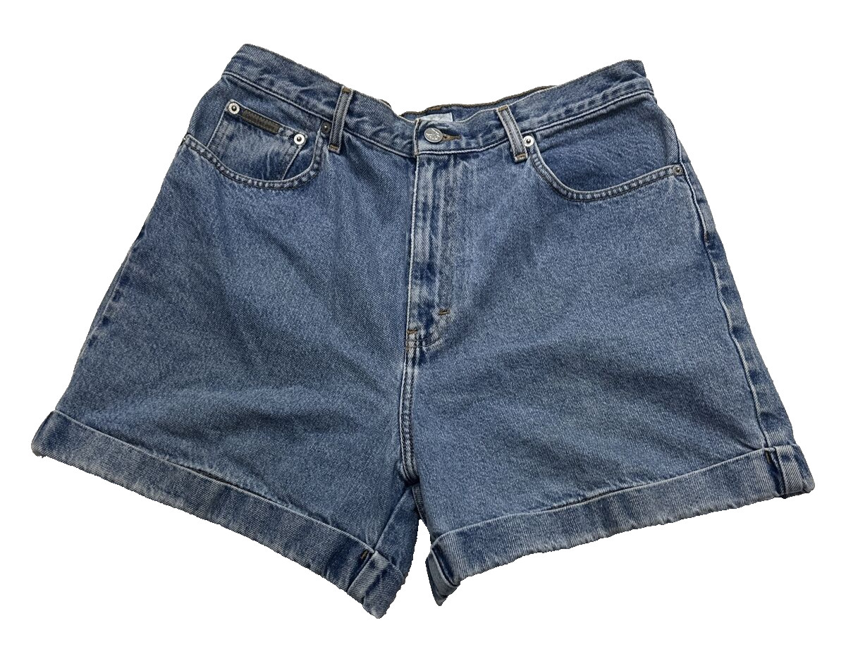 Vintage Calvin Klein “Basic Cuff Shorts” Women 14… - image 1