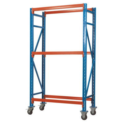 Sealey STR007 zweistufiger mobiler Reifenständer 200 kg Tragkraft pro Ebene
