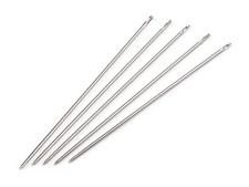 3 Stück Sattlernadel 7 cm ø 1,3 mm Teppichnadel Ledernadel Nadel Frivolité Occhi