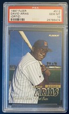 David Ortiz Arias 1997 Fleer #512 PSA 10 Gem Mint Red Sox Big Papi Rookie RC HOF