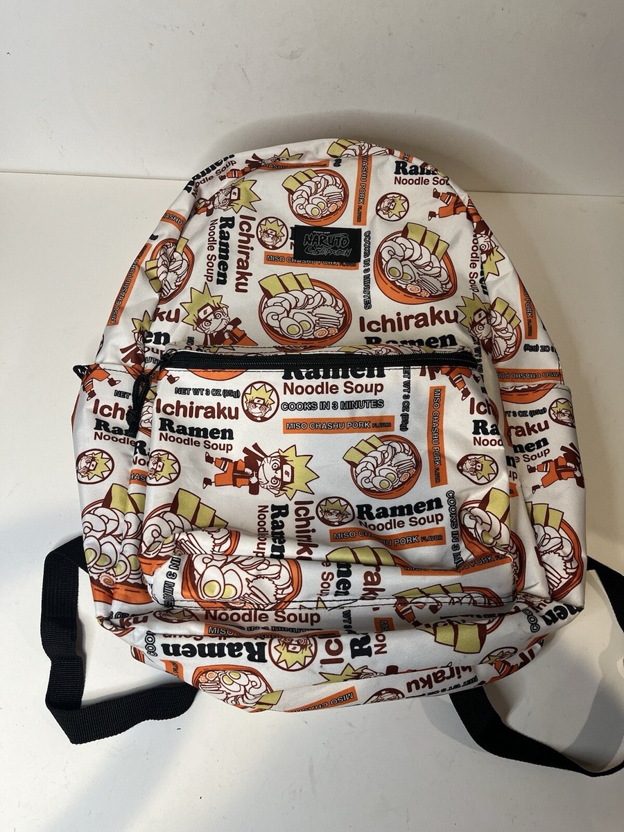 Naruto Backpack Bag Ichiraku Ramen Noodle Soup Used | eBay display picture 2