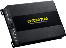 Amplificatore Ground Zero 4 canali GZIA 4.120 500 watt AUTO ON  high lev input