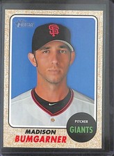 2017 Topps Heritage Color Variation #460 Madison Bumgarner