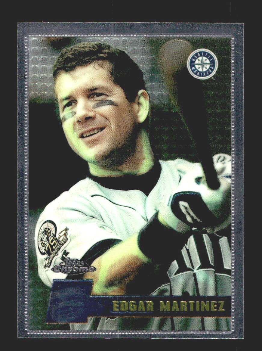1996 Topps Chrome #94 Edgar Martinez Mariners NEAR MINT *3s