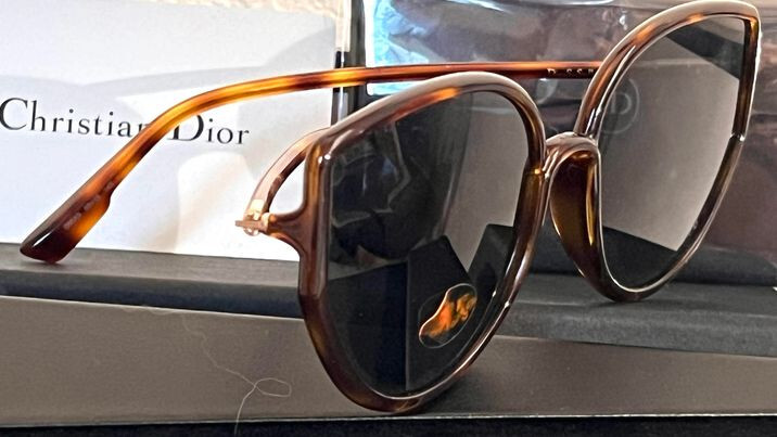 Christian Dior SOSTELLAIRE4 086A9 Dark Blue Frame Sunglasses $850