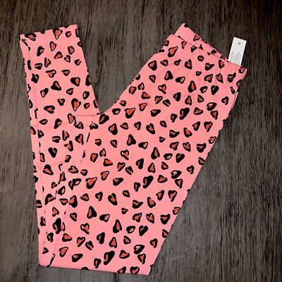 NOBO Pink Animal Print Leggings Junior Teen New S L XL XXL XXXL