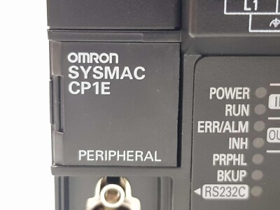 OMRON SYSMAC CP1E PROGRAMMABLE CONTROLLER CP1E-N30SDR-A VER OMRON SYSMAC CP1E PROGRAMMABLE CONTROLLER CP1E-N30SDR-A VER