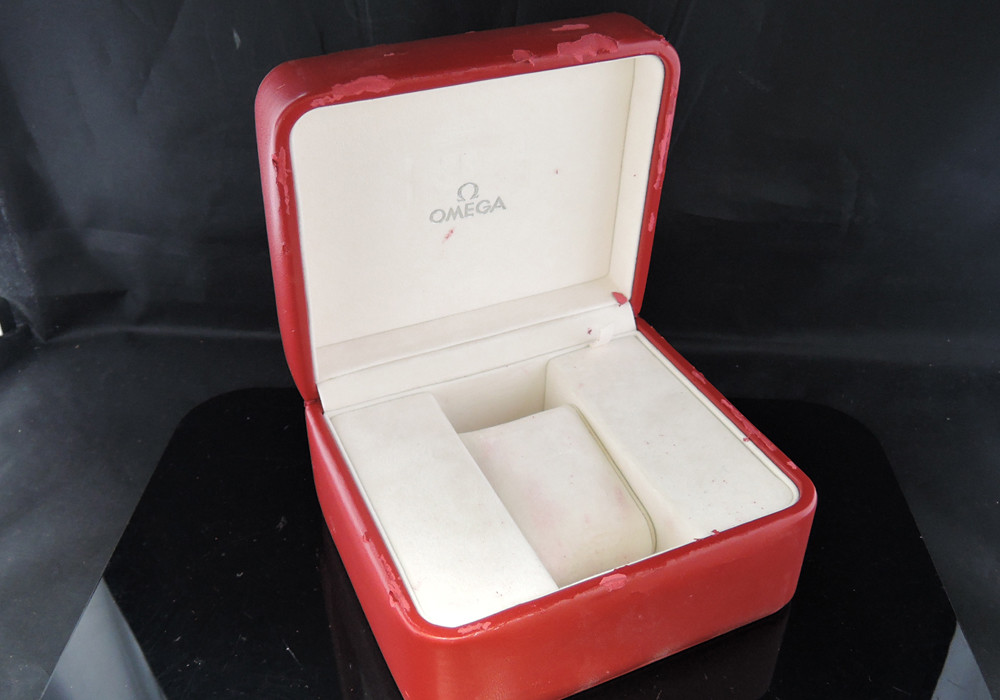 OMEGA WATCH BOX CASE BOOKLET 100%AUTHENTIC FZ6184 YN1 | eBay