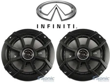 Kicker 6.5" Front Door Speaker Replacement for 2003-2008 Infiniti FX35 FX45