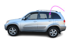 Fits : 2001-2005 Toyota RAV4 Driver Side Left Rear Vent Window Glass
