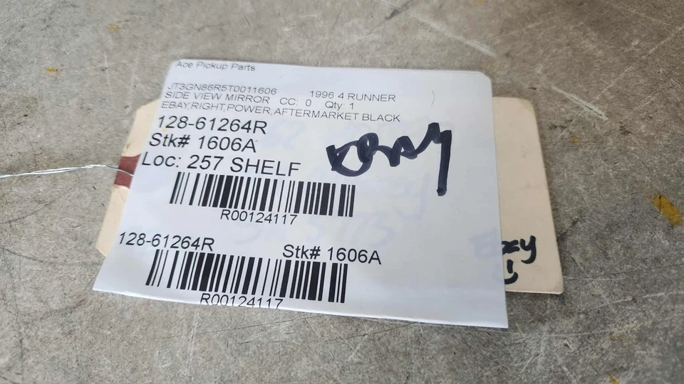 96 Toyota 4Runner OEM Right Passenger Power Side View Mirror 96 ONLY AFTERMARKET Foto 2 de 4