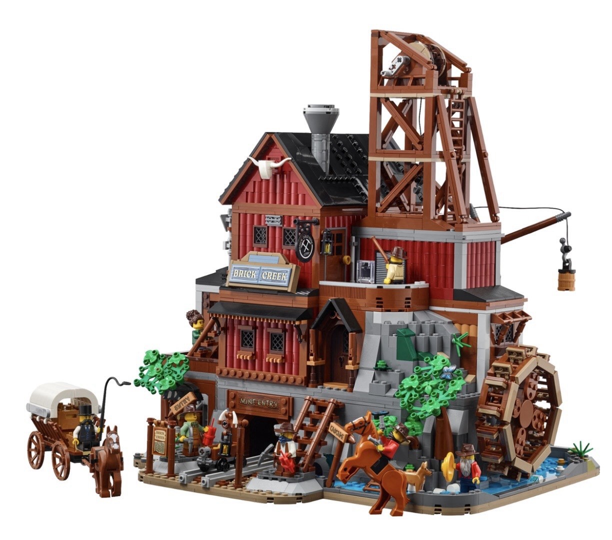 Lego Bricklink 910055 Gold Mine Expedition Brand New In Box