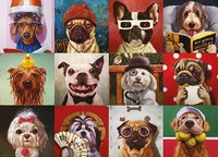 Puzzle (1000 T.) Lustige Hunde (Eurographics) Neu/Ovp
