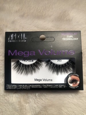 ARDELL PROFESSIONAL Mega Volume Style 263 Black Strip Lashes