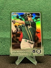 Josh Reddick 2015 Topps Chrome #175 Green Refractor /99