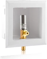 Water Dispenser, 1/4 Turn Vavle Outlet Box For Refrigerator, 1/2 Inch F1807