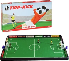 TIPP-KICK Junior Cup Soccer Tabletop Game Set – Large Felt Field with Borders