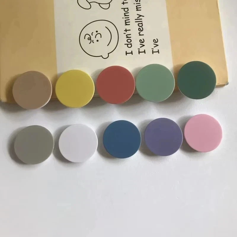 Pop Out Socket Holder Selfie Finger Grip Stand for iPhone Samsung Mobile Phones. - image 2 of 4