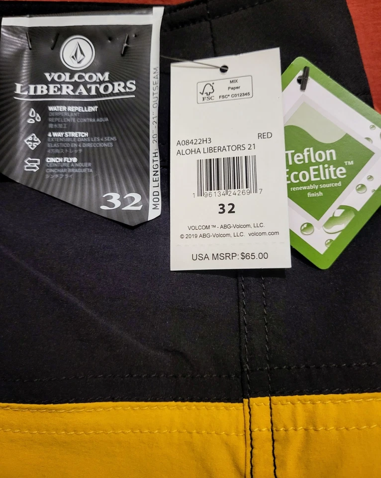 Volcom, Men-32/(20-21), Aloha Liberators 21, Multi-Color - Image 4 of 4