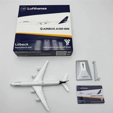 YY Wings 1/400 Lufthansa Airlines A340-600 D-AIHF Aircraft MODEL HOT NEW