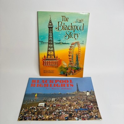 Lot of 2 The Blackpool Story & Blackpool Highlights Local History Photography