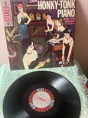 Honky Tonk Piano LP Vinyl Vintage Piano Music Record