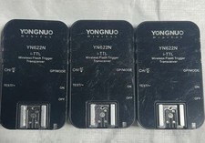 Yongnuo YN-622N i-TTL Wireless Flash Receivers 3 Pack for Nikon HSS