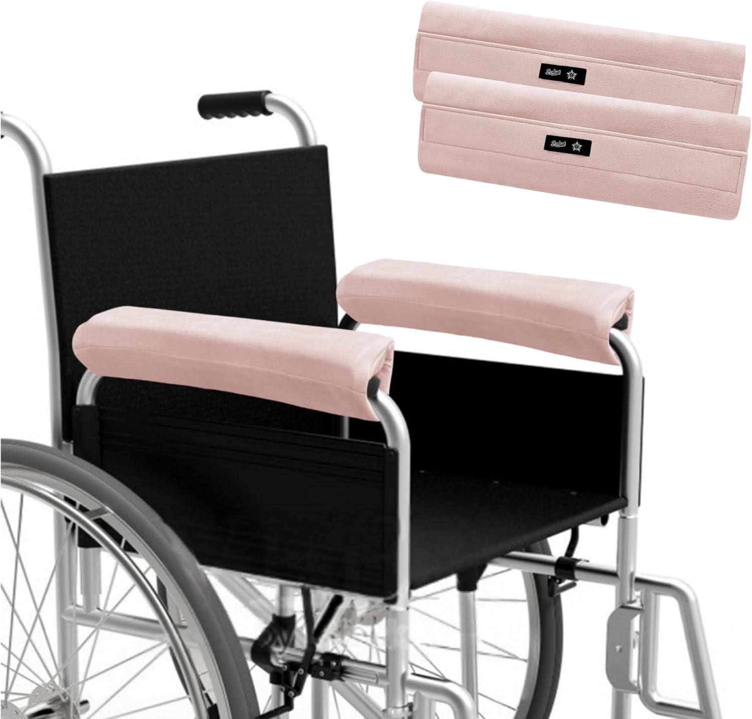 Armrest Covers Suede Velvet Memory Foam Accessory