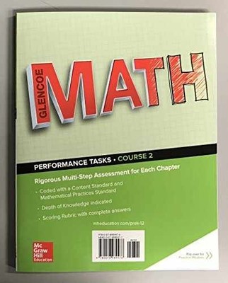 Glencoe MATH - Course 2 - Practice - Unknown Binding, by unknown author - Good