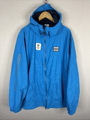 Vancouver 2010 Olympic Hudson s Bay Jacket Men s 2XL Blue Full Zip Volunteer