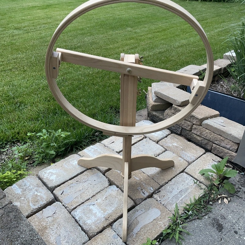 Hinterberg Homestead 29" Quilting Hoop Adjustable Floor Stand 360° Rotation