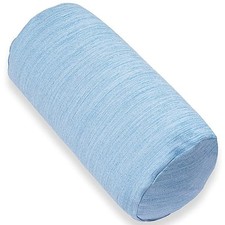 Round Cylinder Bolster Pillow with Removable Cooling Cover, Tube Roll Cervical