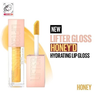 Maybelline New York Lifter Gloss - Honig, getönter Lipgloss 5,4 ml