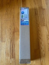 Motorized Smart Roller Blind w/ Solar Pannel Grey 22x72 inches