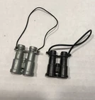 1970s Vintage Hasbro GI Joe Adventure Team Black & Silver Binoculars set - VGC -