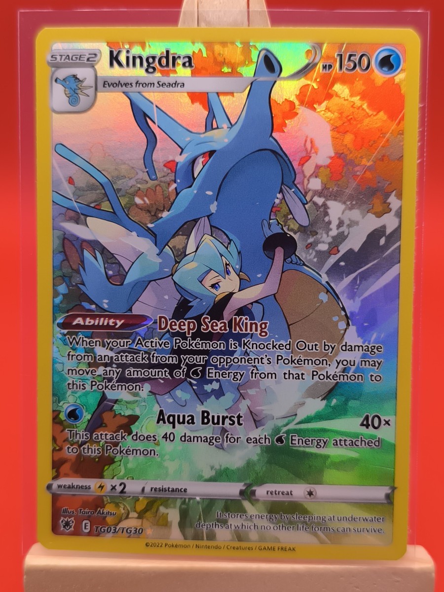 Kingdra TG03/TG30 Astral Radiance Trainer Gallery Ultra Rare Pokemon Card *  New | eBay