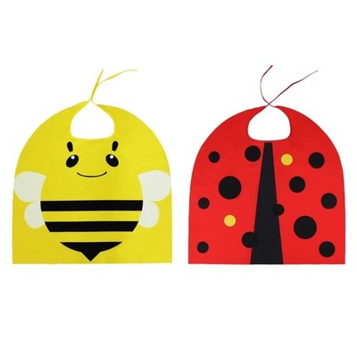 Ladybugs/Bees Cosplay Costume Kids Cloaks Wrap and Mask Set for Halloween Party