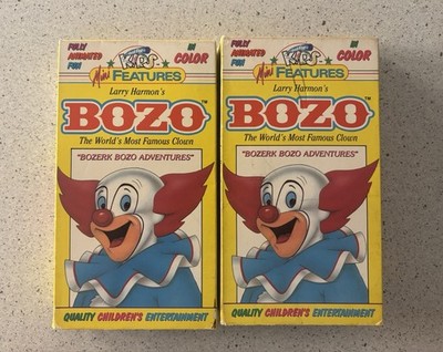 Bozo - (2) Bezerk Bozo Adventures  (VHS, 1992)