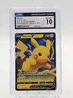 PIKACHU V 2021 POKEMON BLACK STAR PROMOS SWSH061 HOLO CGC 10 Q4444