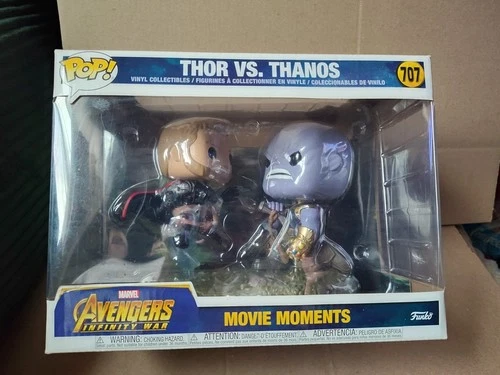 Funko Pop! Marvel Movie Moments Avengers: Infinity War #707 Thor vs. Thanos
