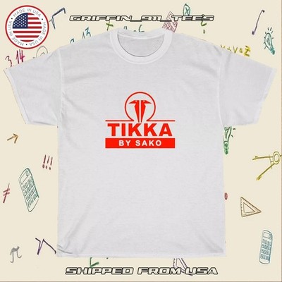 New TIKKA by SAKO Firearms Gun Logo American Men's T-Shirt Griffin Tees