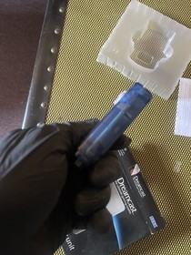 Sega Dreamcast VMU Blue CIB OEM Original Authentic Visual Memory Card