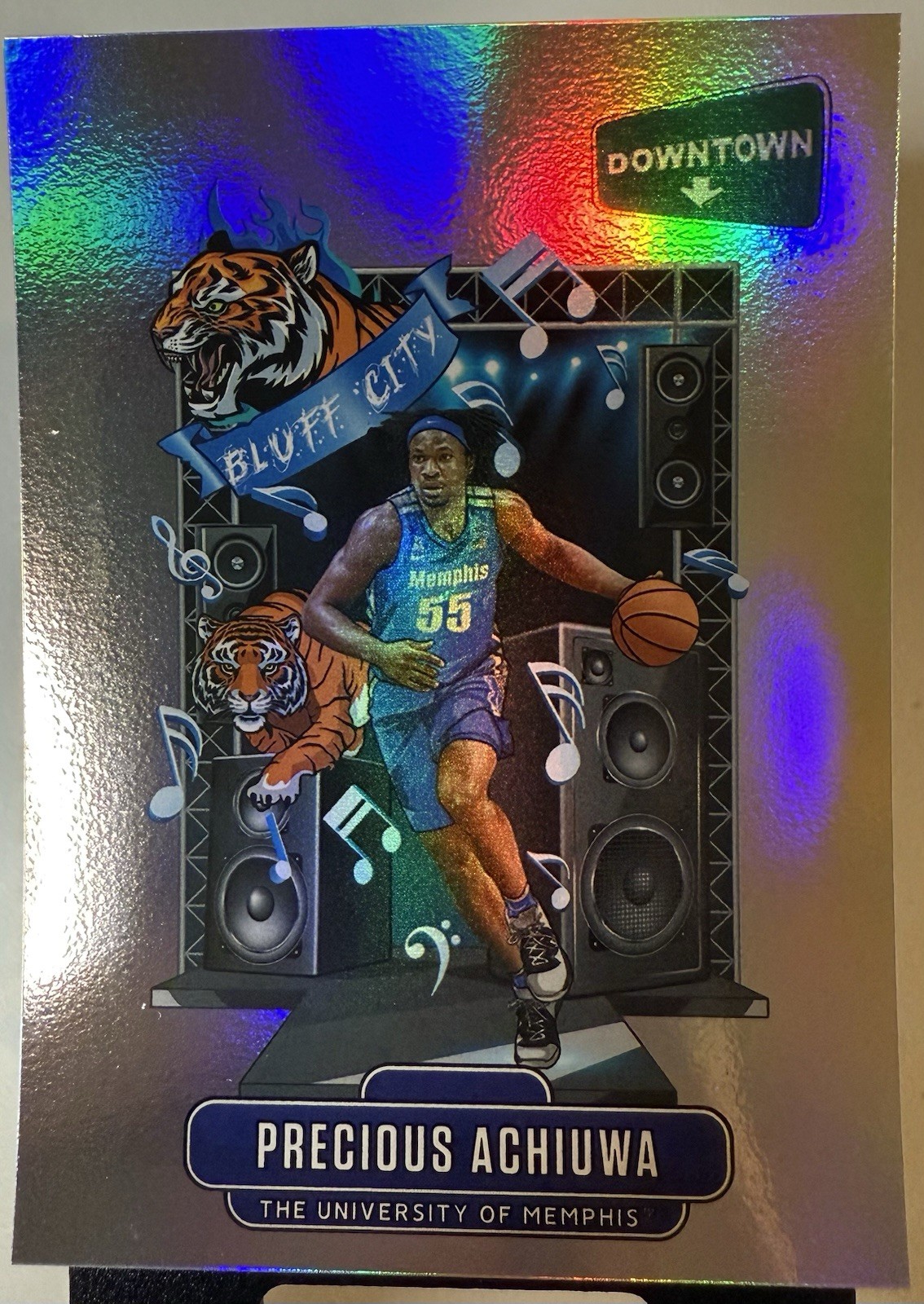 2020-21 Panini Prizm Draft Picks - Downtown Precious Achiuwa #D-14 (RC)