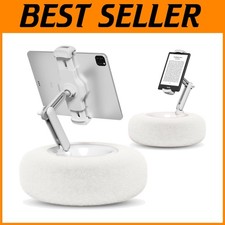 Lightweight Tablet Stand Pillow for Bed, Soft Plush Fabric